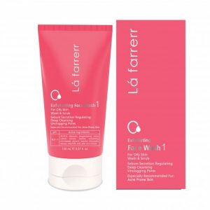 ژل شستشوی صورت لافارر مخصوص پوست های چرب و مستعد آکنه مدل Oily Skin