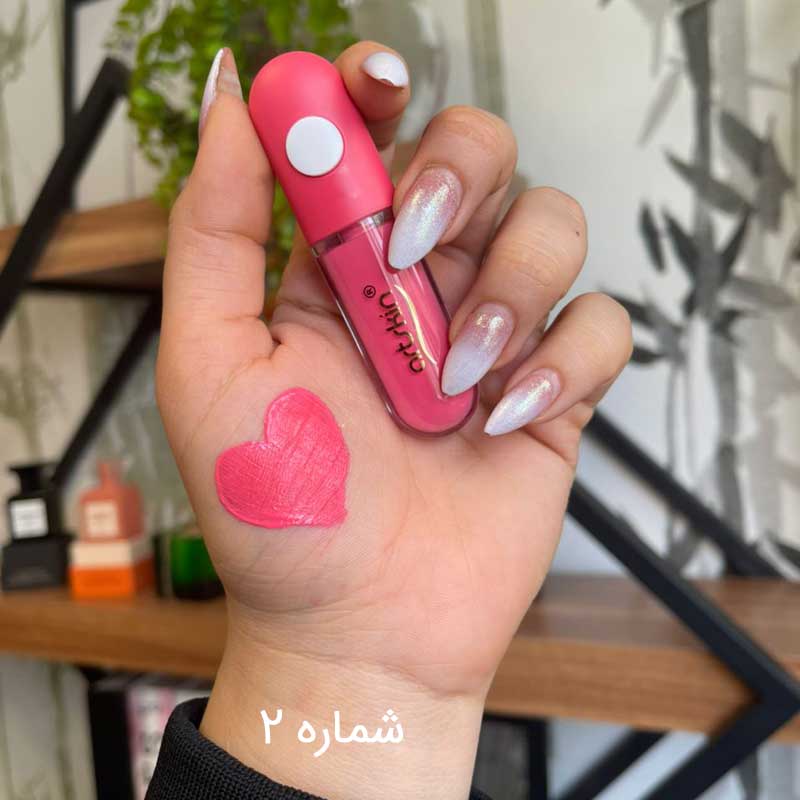 رژ لب مایع مخملی دکمه ای مات آرت اسکین کد 972065