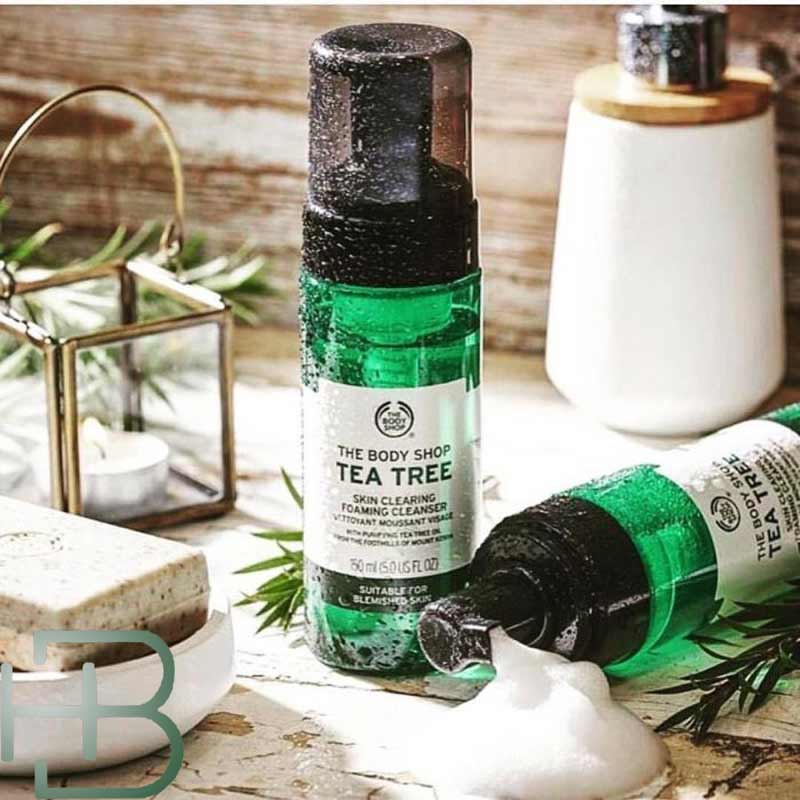 فوم شست و شو چای TEA TREE بادی شاپ