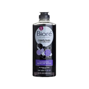 محلول پاک کننده آرایش بیوره مدل micellar Charcoal 300 میلی