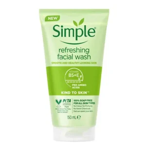 ژل شستشوی صورت سیمپل مدل refreshing | حجم 150ml