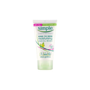 ژل شستشو سیمپل مدل moisturising پوست خشک و حساس